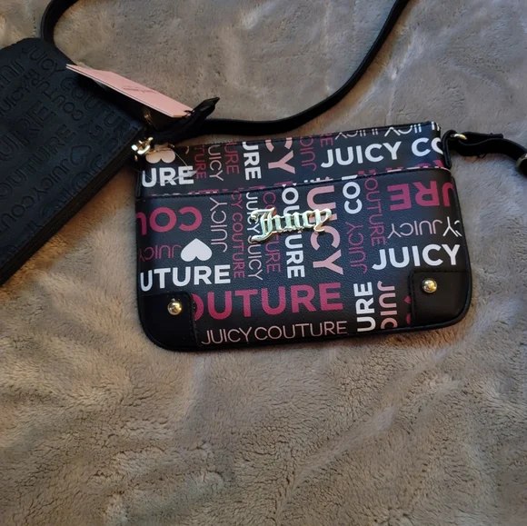 #29. NWT. Juicy Couture crossbody purse and wallet. - Picture 4 of 7